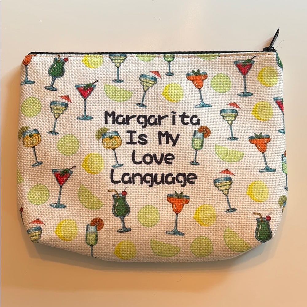 Margarita Print Cosmetic Bag